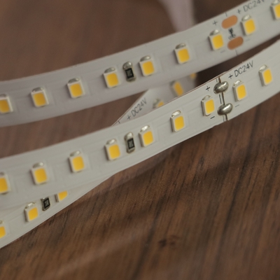 ERP 2835 24V LED Strip 140LEDs Per Meter WHT 2700K IP67 24VDC For indoor