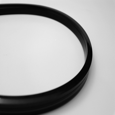 Black IP67 Silicone Neon Light UV / Chemical / Salt / Acids / Alkalis Resistant