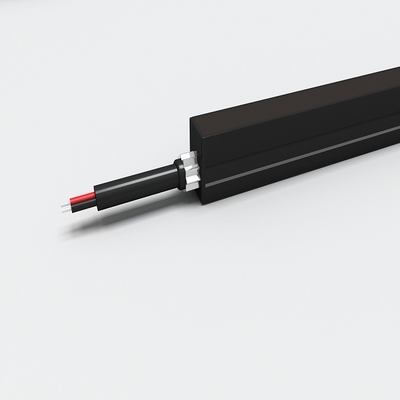 Black IP67 Silicone Neon Light UV / Chemical / Salt / Acids / Alkalis Resistant